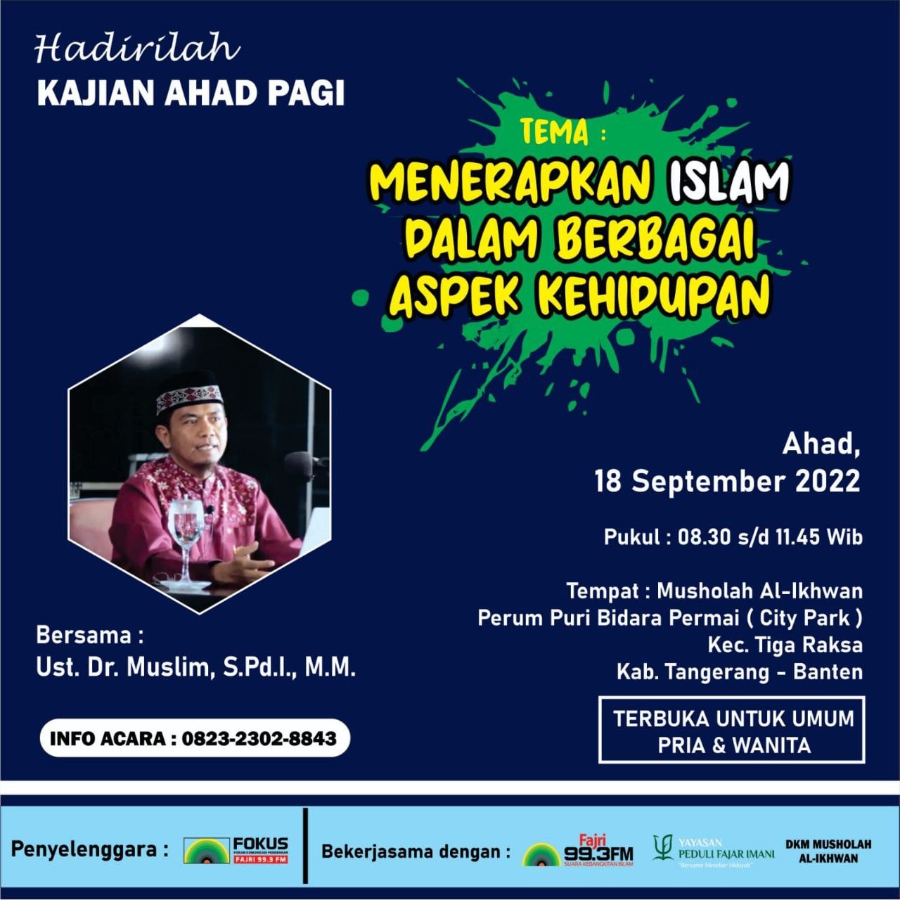 Read more about the article Kajian Umum Bersama Kaprodi HKI STAI Al-Hidayah Bogor